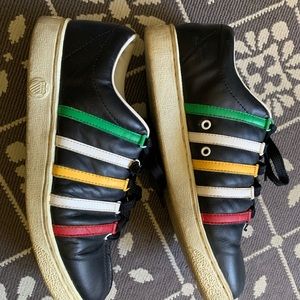 Rare Men’s K-swiss japan multi colored stripes